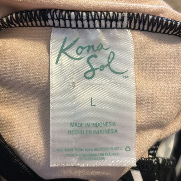 Kona Sol Longline Twist Bikini Top Large - Picture 8 of 8